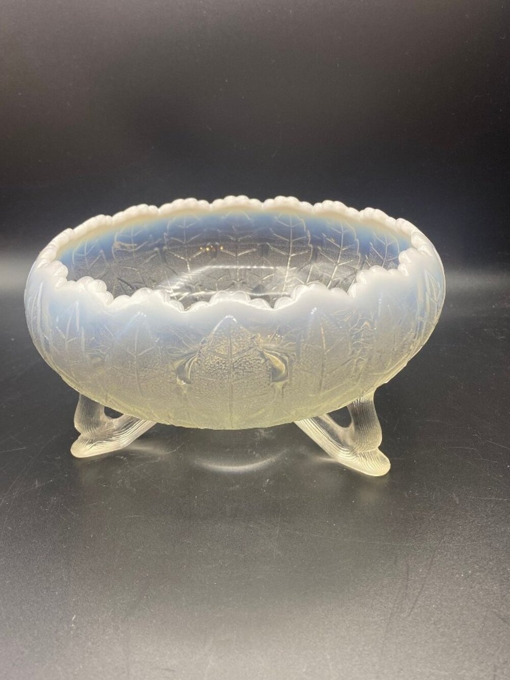 Northwood Feather Footed Bowl